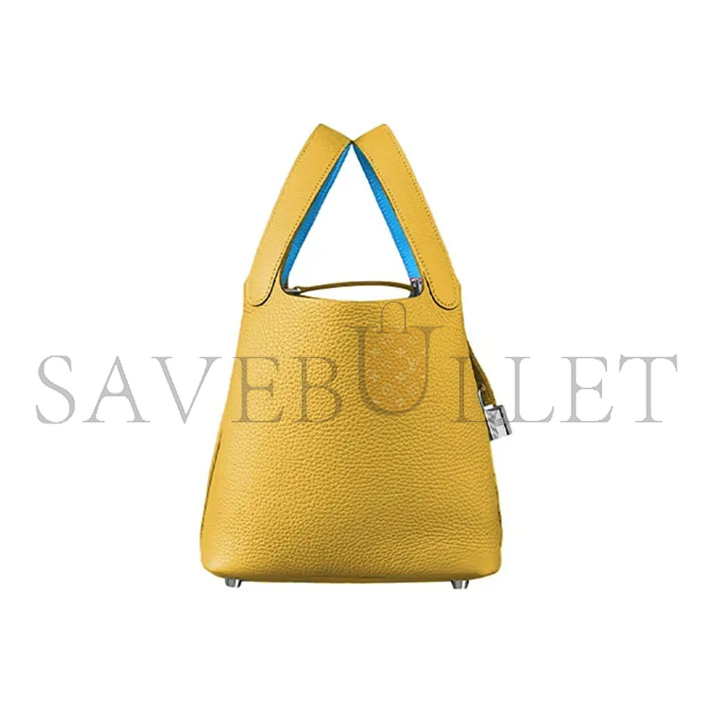 H**mes picotin lock 18 taurillon clemence h069560ckai (18*18*13cm)